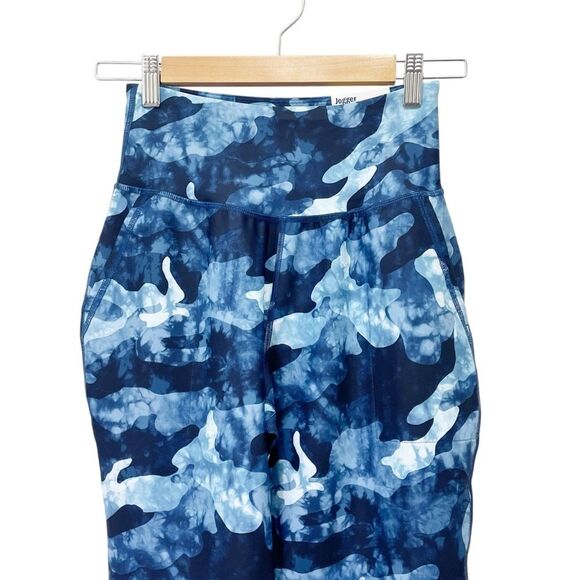 NWT Old Navy Active Powersoft Joggers Size Small Blue Camo Crop High Rise Go-Dry - Picture 5 of 12